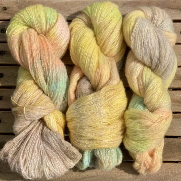 Kuschelwolke Merino|Seide|Kaschmir 50g - Soft Sunrise