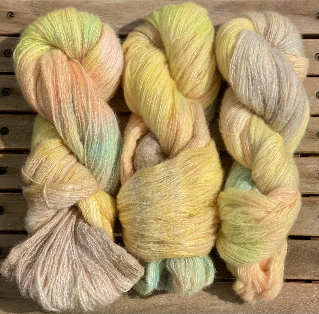 Kuschelwolke Merino|Seide|Kaschmir 50g - Soft Sunrise