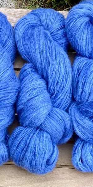 Kuschelwolke Merino|Seide|Kaschmir 50g - semi solid - Deep Baltic