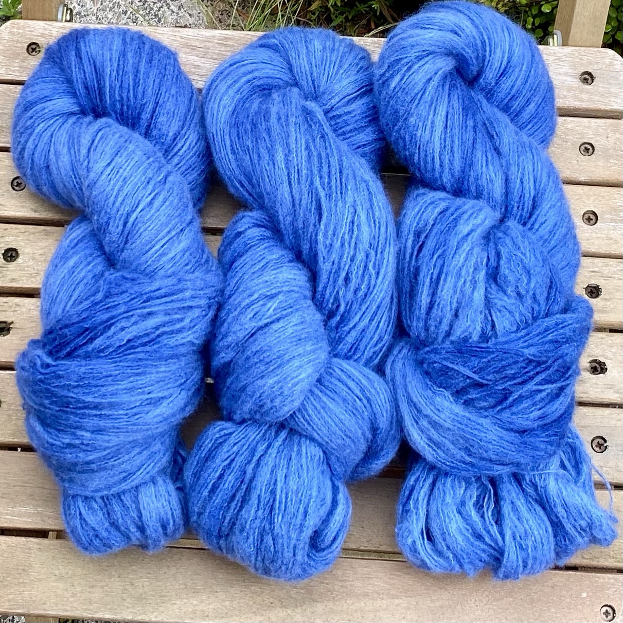 Kuschelwolke Merino|Seide|Kaschmir 50g - semi solid - Deep Baltic