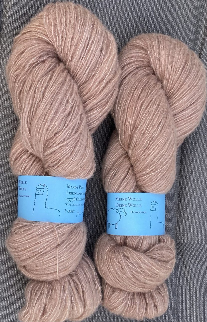Kuschelwolke Merino|Seide|Kaschmir 50g - semi solid - Muted Truffle light