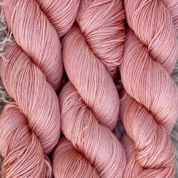 MerinoSeide 70/30 - semi solid - Salmon