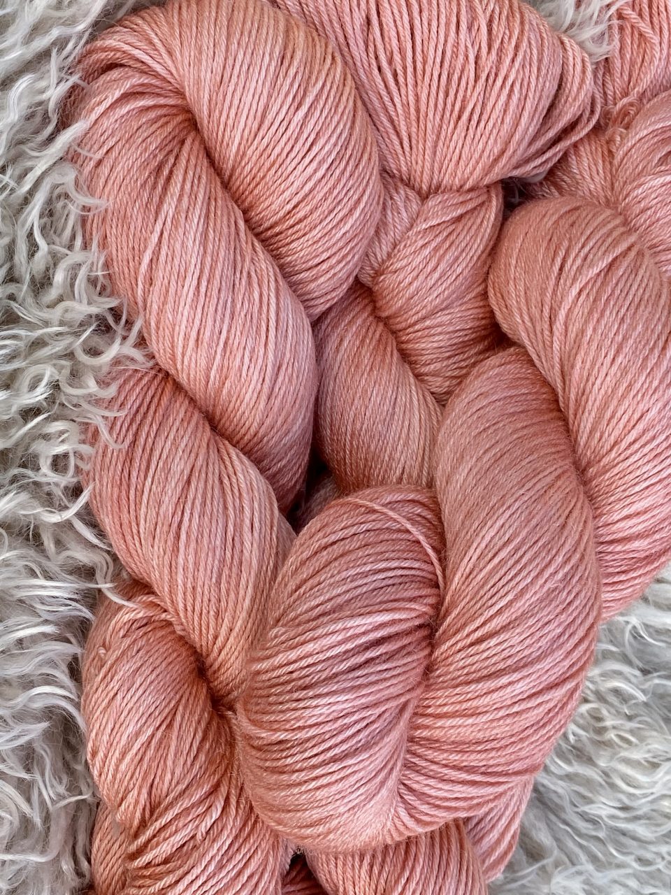 MerinoSeide 70/30 - semi solid - Salmon – Bild 2