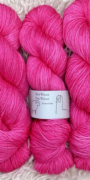 MerinoSeide 70/30 - semi solid - Pink Fusion