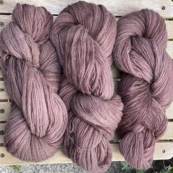 Kuschelwolke Merino|Seide|Kaschmir 50g - semi solid - Warm Chocolate