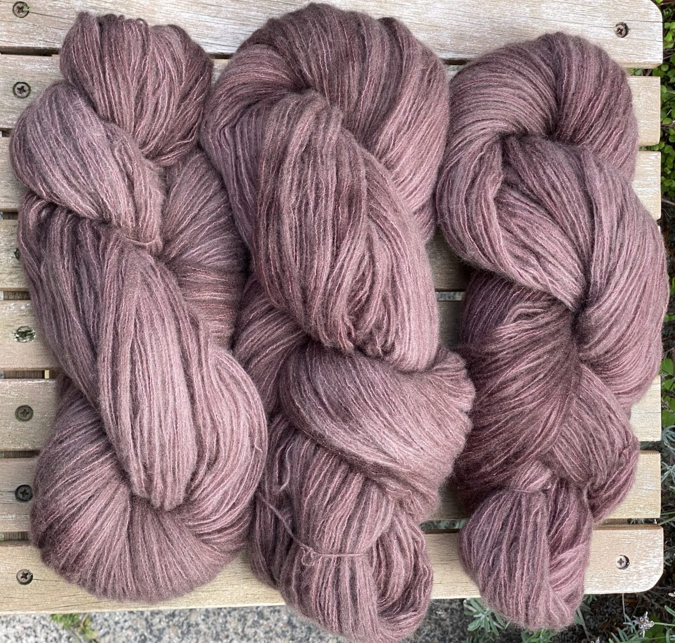 Kuschelwolke Merino|Seide|Kaschmir 50g - semi solid - Warm Chocolate