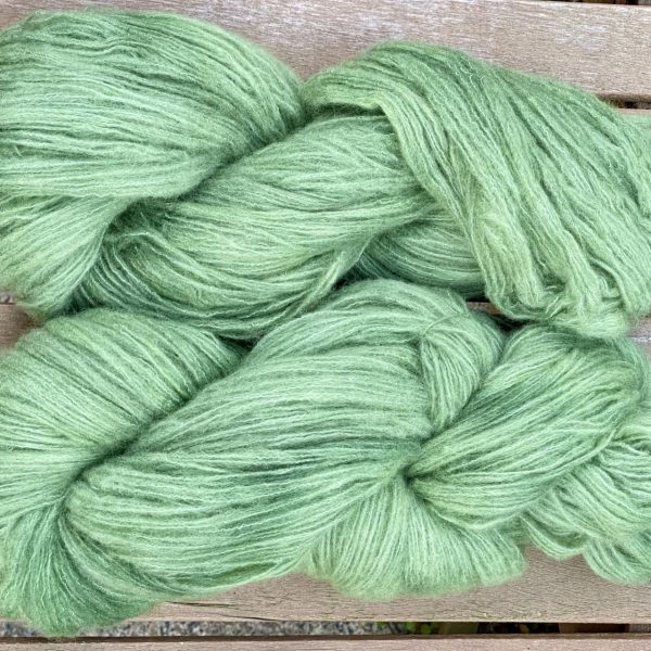 Kuschelwolke Merino|Seide|Kaschmir 50g - semi solid - Green Hunter