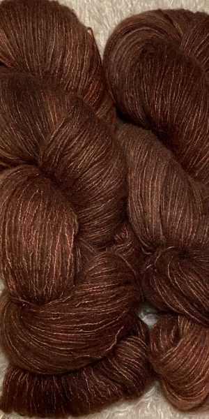 Kuschelwolke Merino|Seide|Kaschmir 50g - semi solid - Chestnut