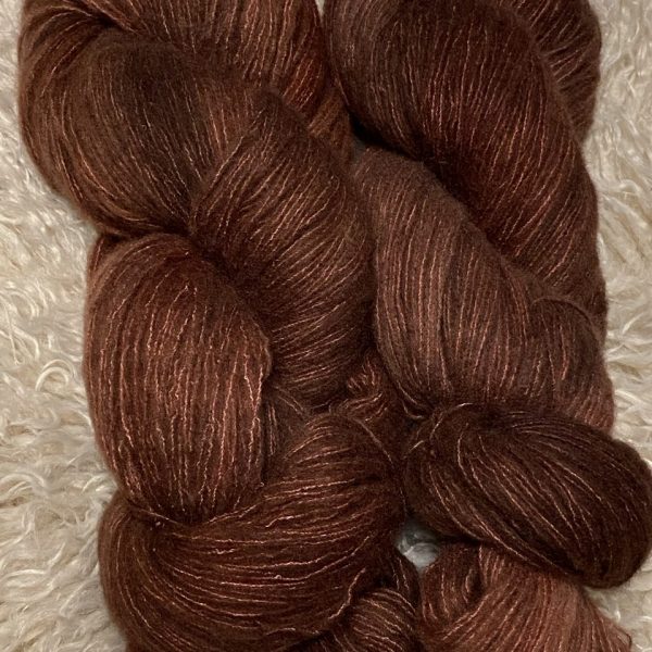 Kuschelwolke Merino|Seide|Kaschmir 50g - semi solid - Chestnut
