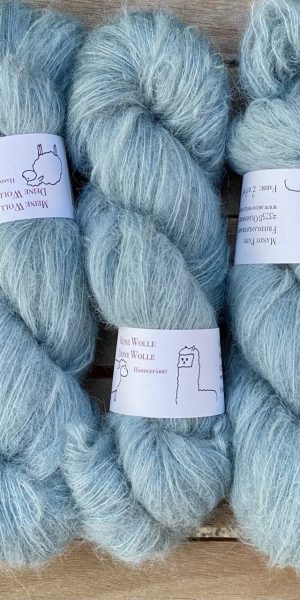 Federleicht Baby Suri|Seide 50g - semi solid - Zeder