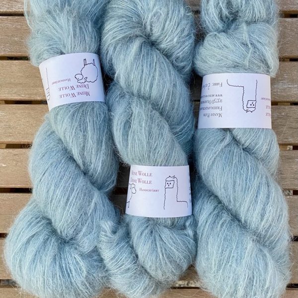 Federleicht Baby Suri|Seide 50g - semi solid - Zeder