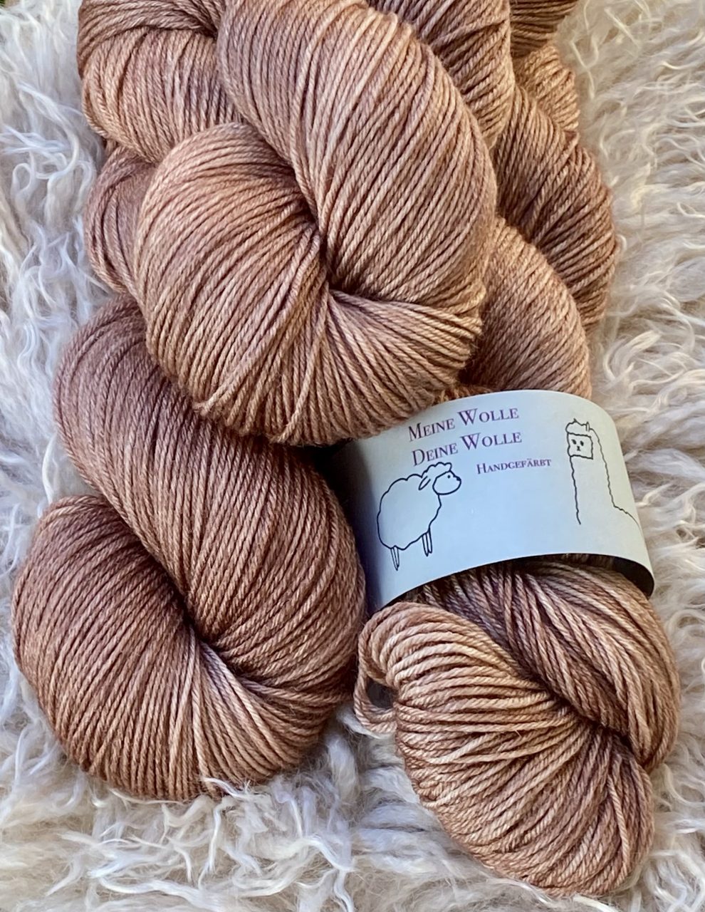 MerinoSeide 70/30 - semi solid - Muted Truffle – Bild 2