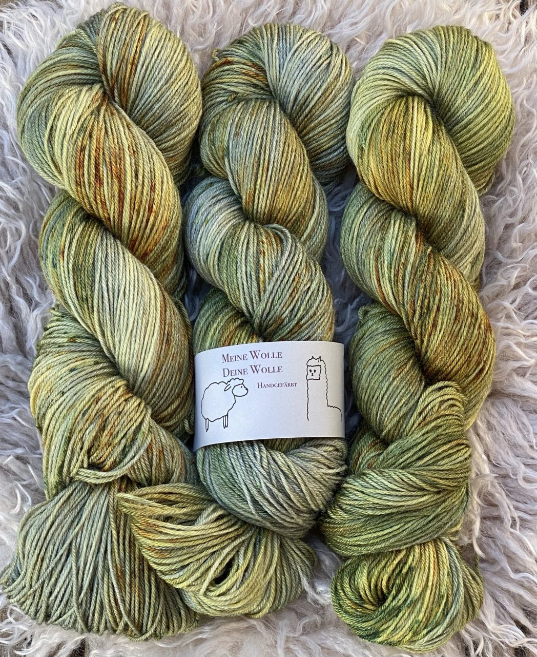 MerinoSeide 70/30 - Patina Verde