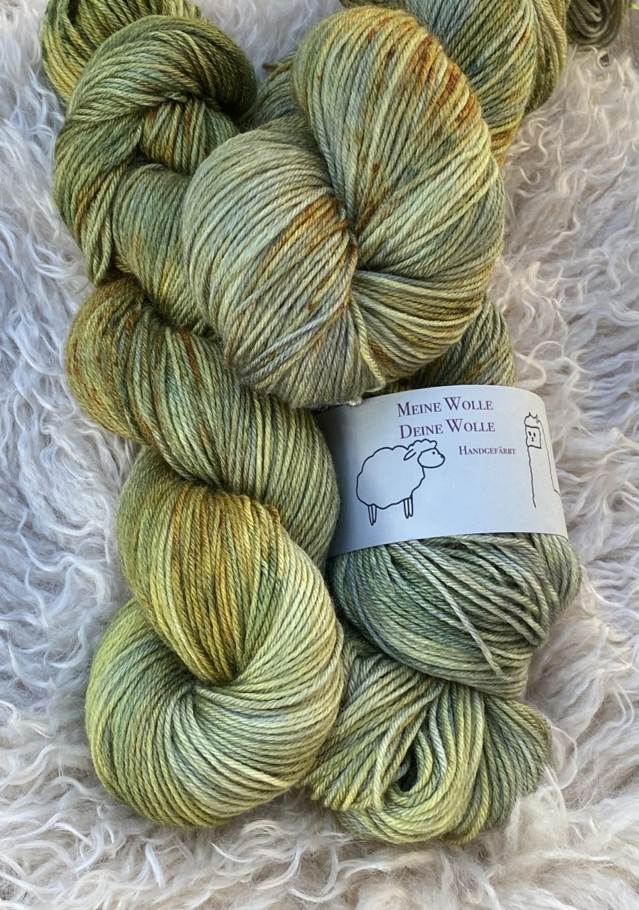 MerinoSeide 70/30 - Patina Verde – Bild 2