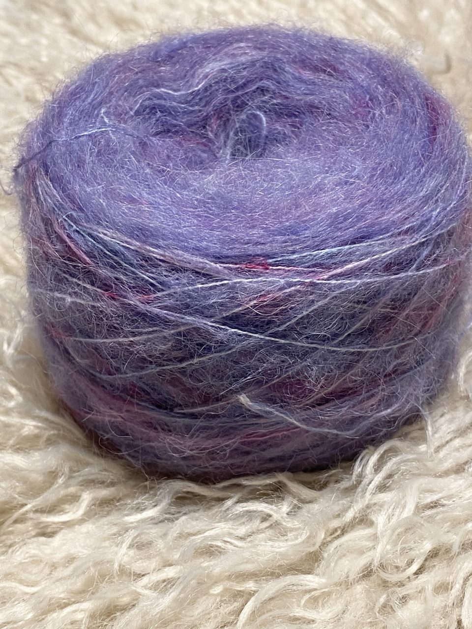 Federleicht Baby Suri|Seide 50g - Berrymix – Bild 2