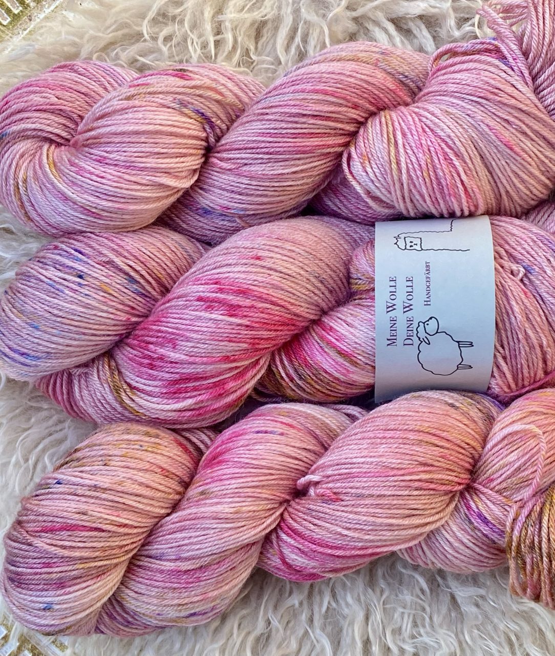 MerinoSeide 70/30 - Celestial Dust – Bild 3