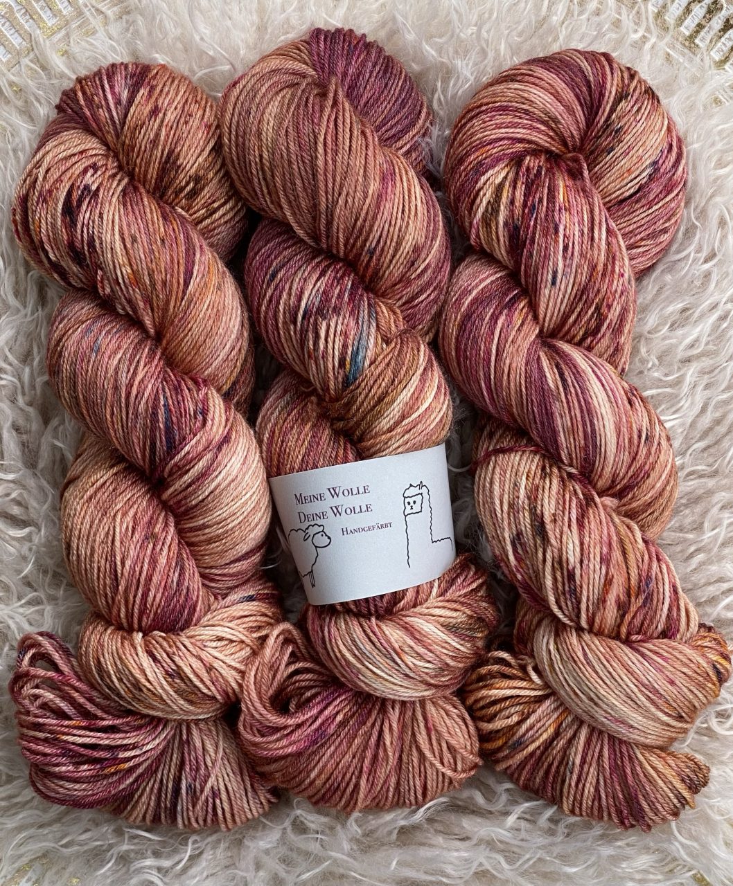 MerinoSeide 70/30 - Gilded Soil