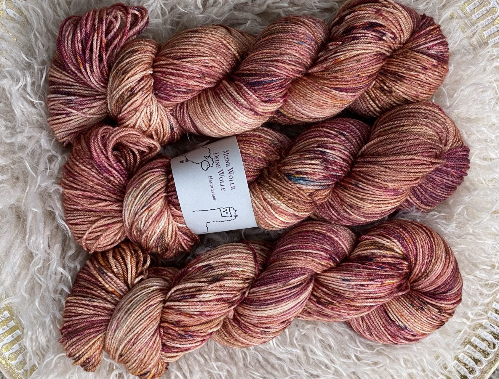 MerinoSeide 70/30 - Gilded Soil – Bild 4