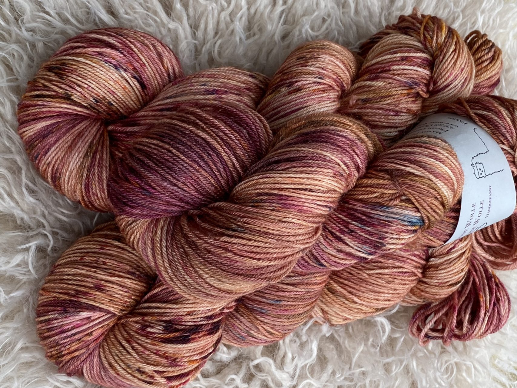 MerinoSeide 70/30 - Gilded Soil – Bild 2