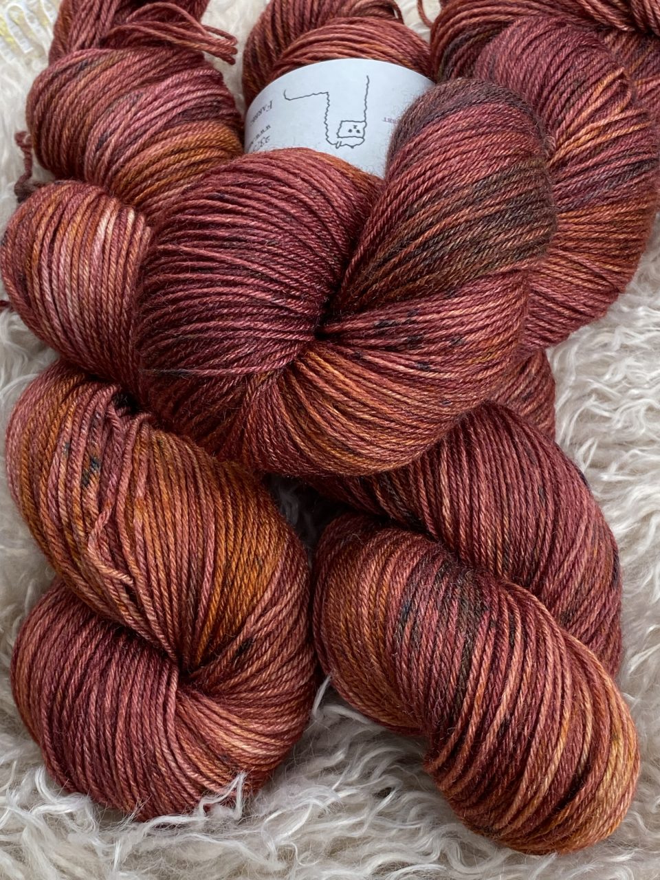 MerinoSeide 70/30 - Aged Copper – Bild 2