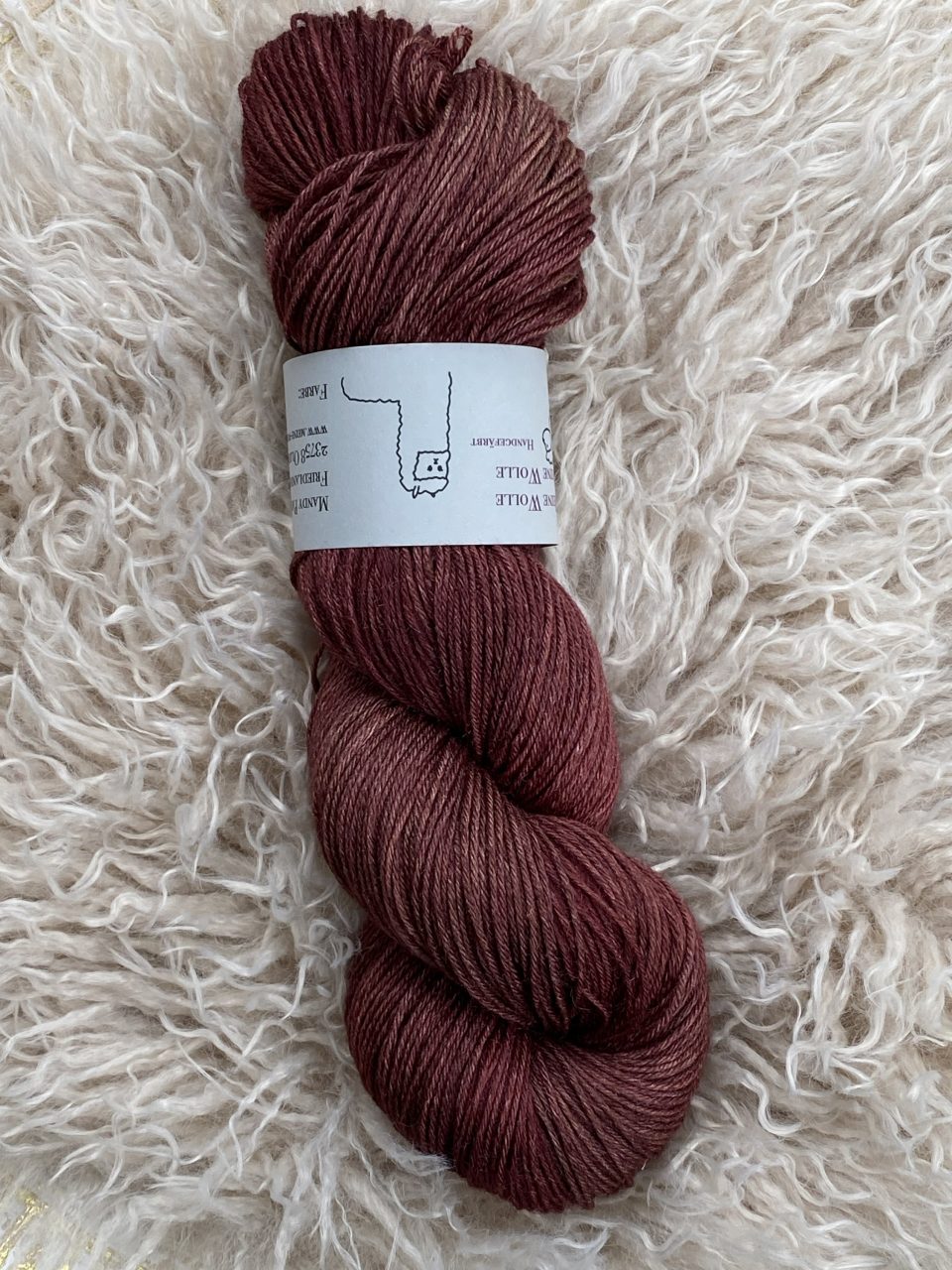 MerinoSeide 70/30 - semi solid - Chestnut