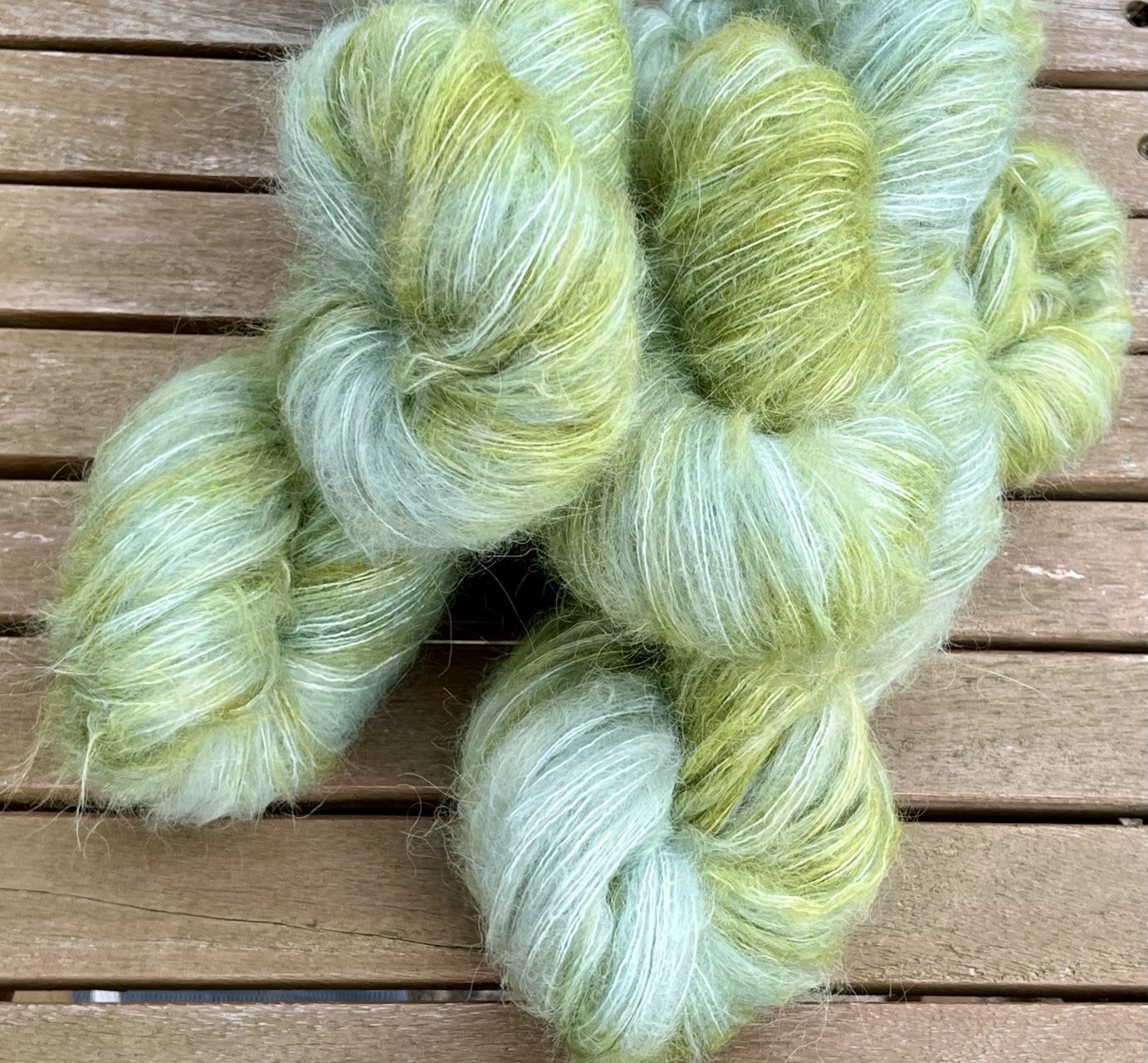 Federleicht Baby Suri|Seide 50g - Silvan Spirit – Bild 5