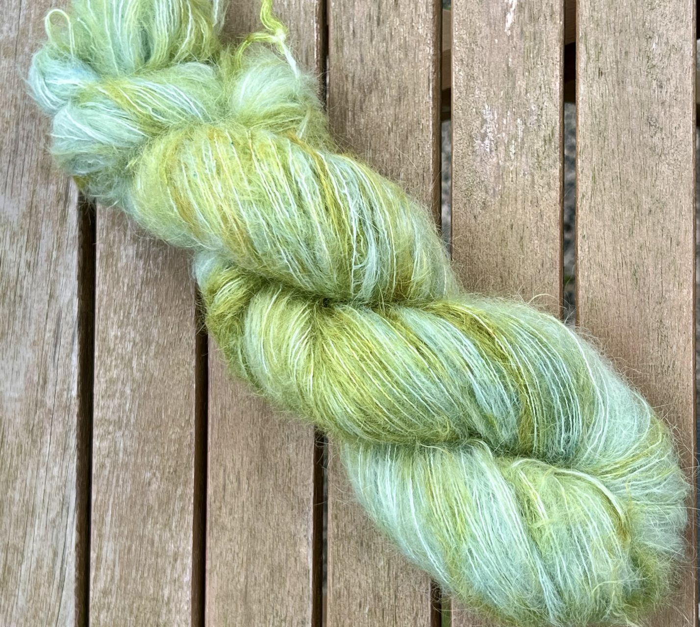 Federleicht Baby Suri|Seide 50g - Silvan Spirit – Bild 2