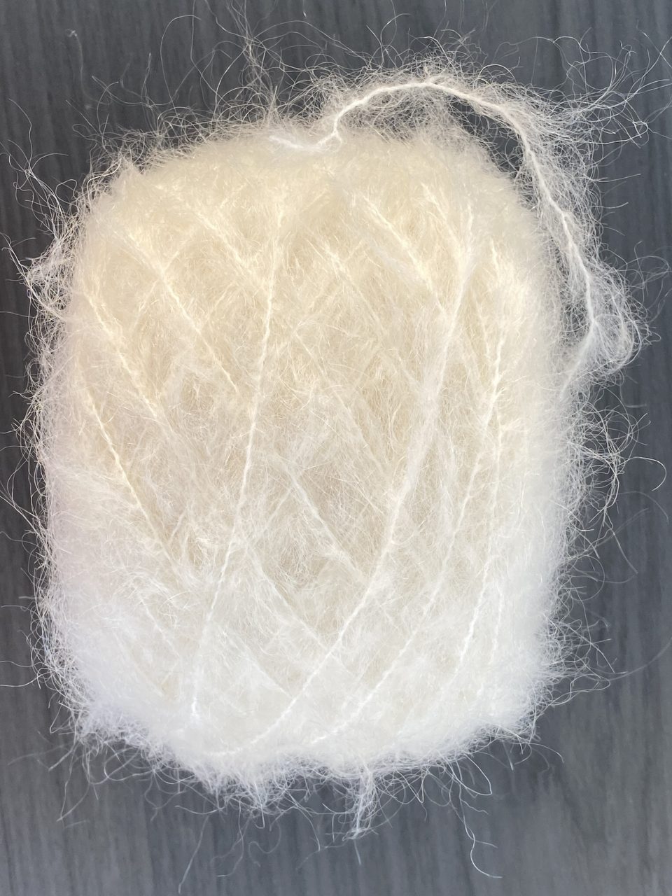 Wolluminös Mohair - Natural – Bild 5