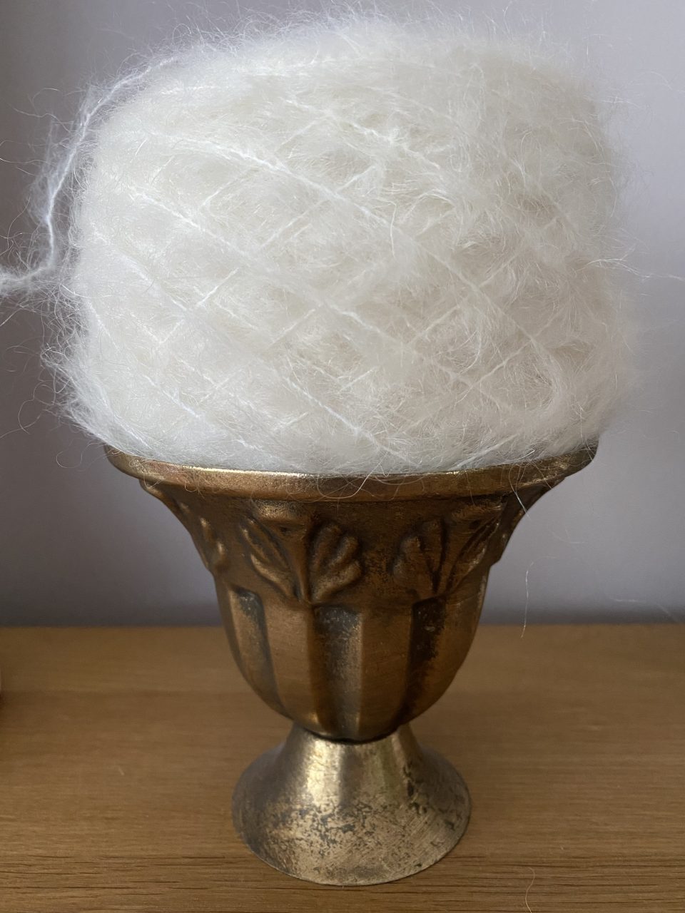 Wolluminös Mohair - Natural – Bild 3