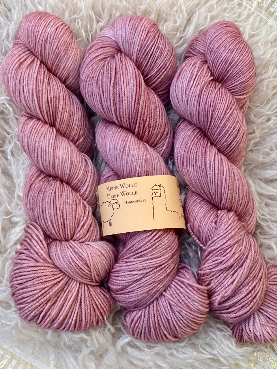 Merino 16 Micron - semi solid - Blooming Heather