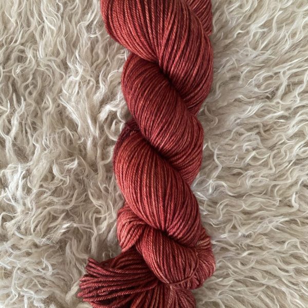 Merino 16 Micron - semi solid - Red Autumn