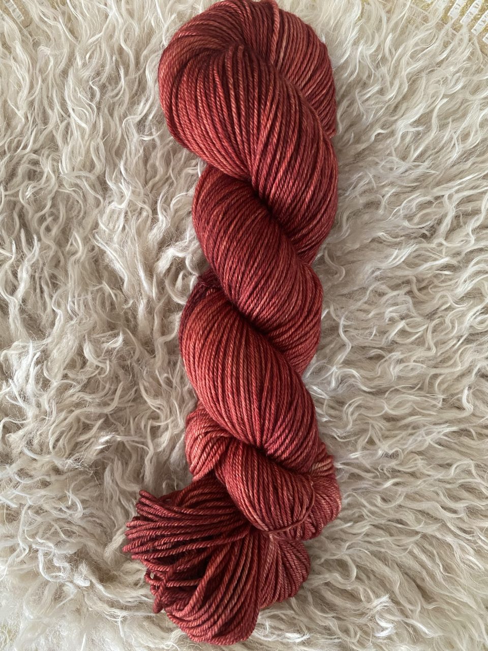 Merino 16 Micron - semi solid - Red Autumn