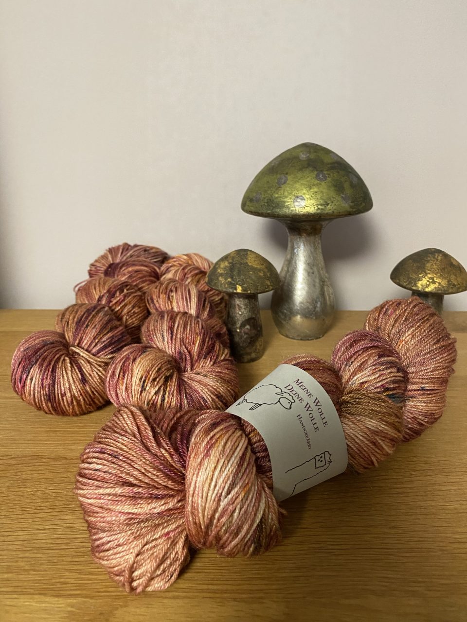 MerinoSeide 70/30 - Gilded Soil – Bild 3