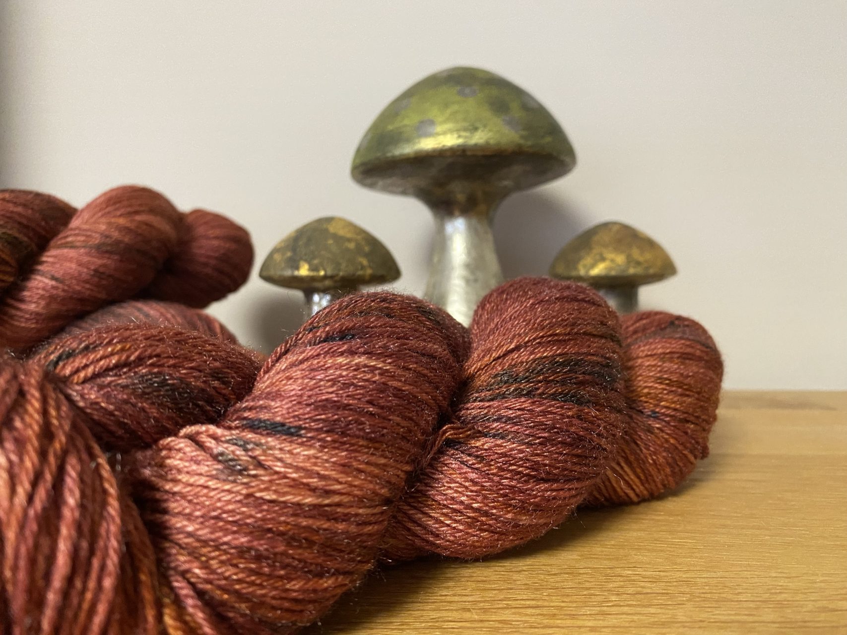 MerinoSeide 70/30 - Aged Copper – Bild 5