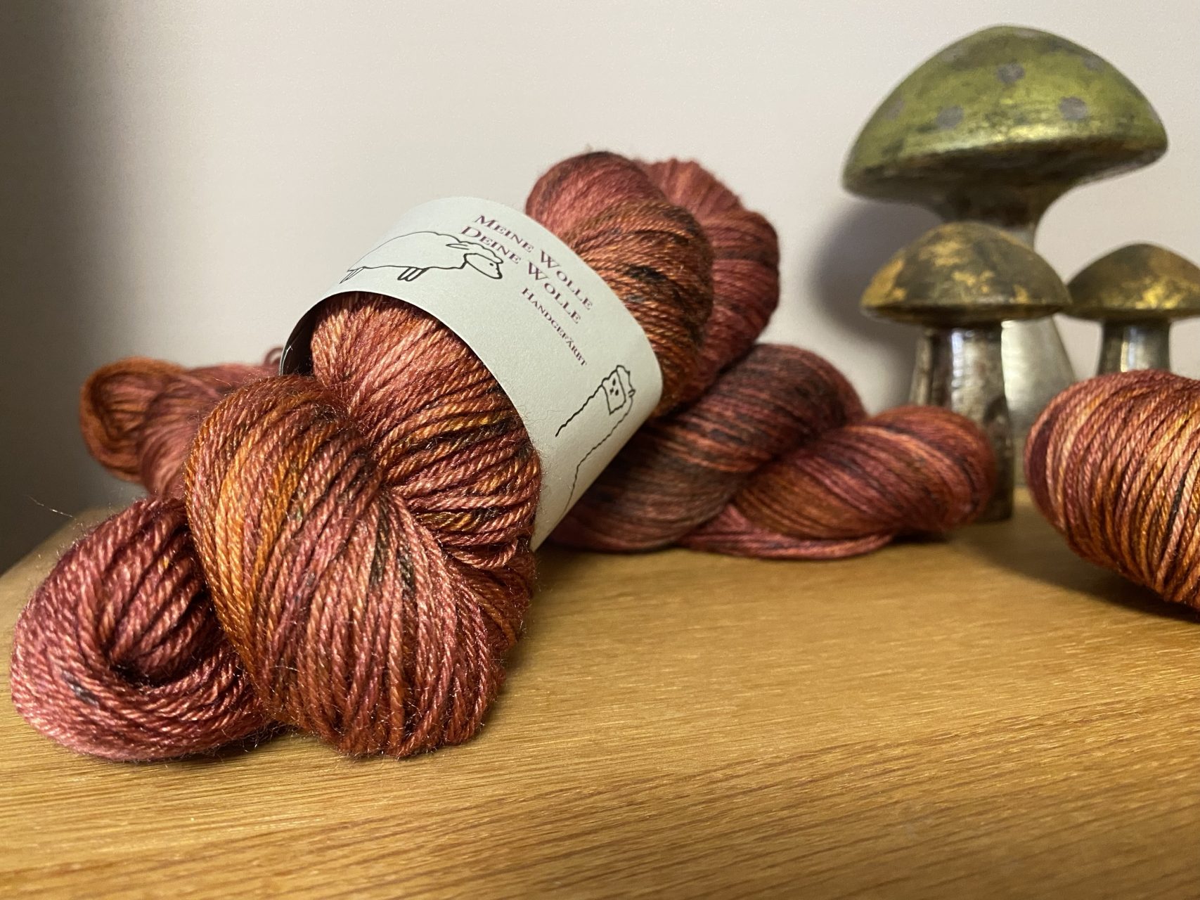 MerinoSeide 70/30 - Aged Copper – Bild 6