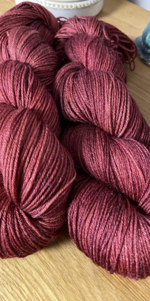 MerinoSeide 70/30 - semi solid - Red Autumn