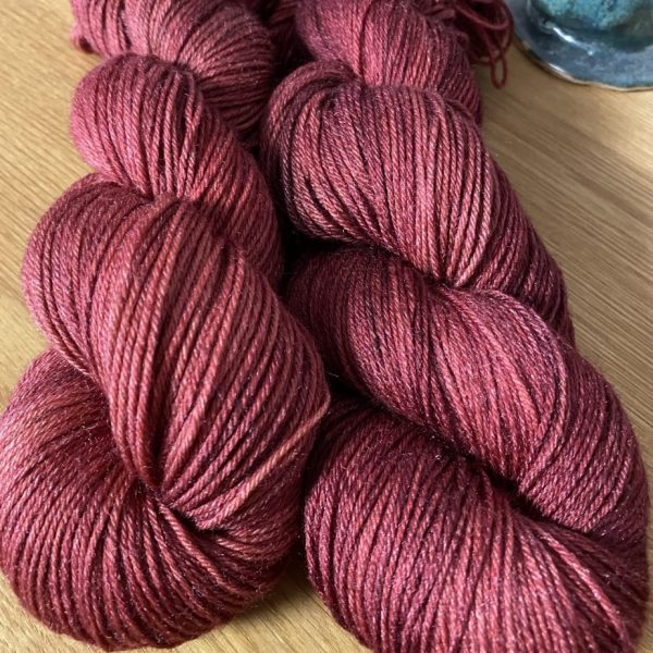 MerinoSeide 70/30 - semi solid - Red Autumn