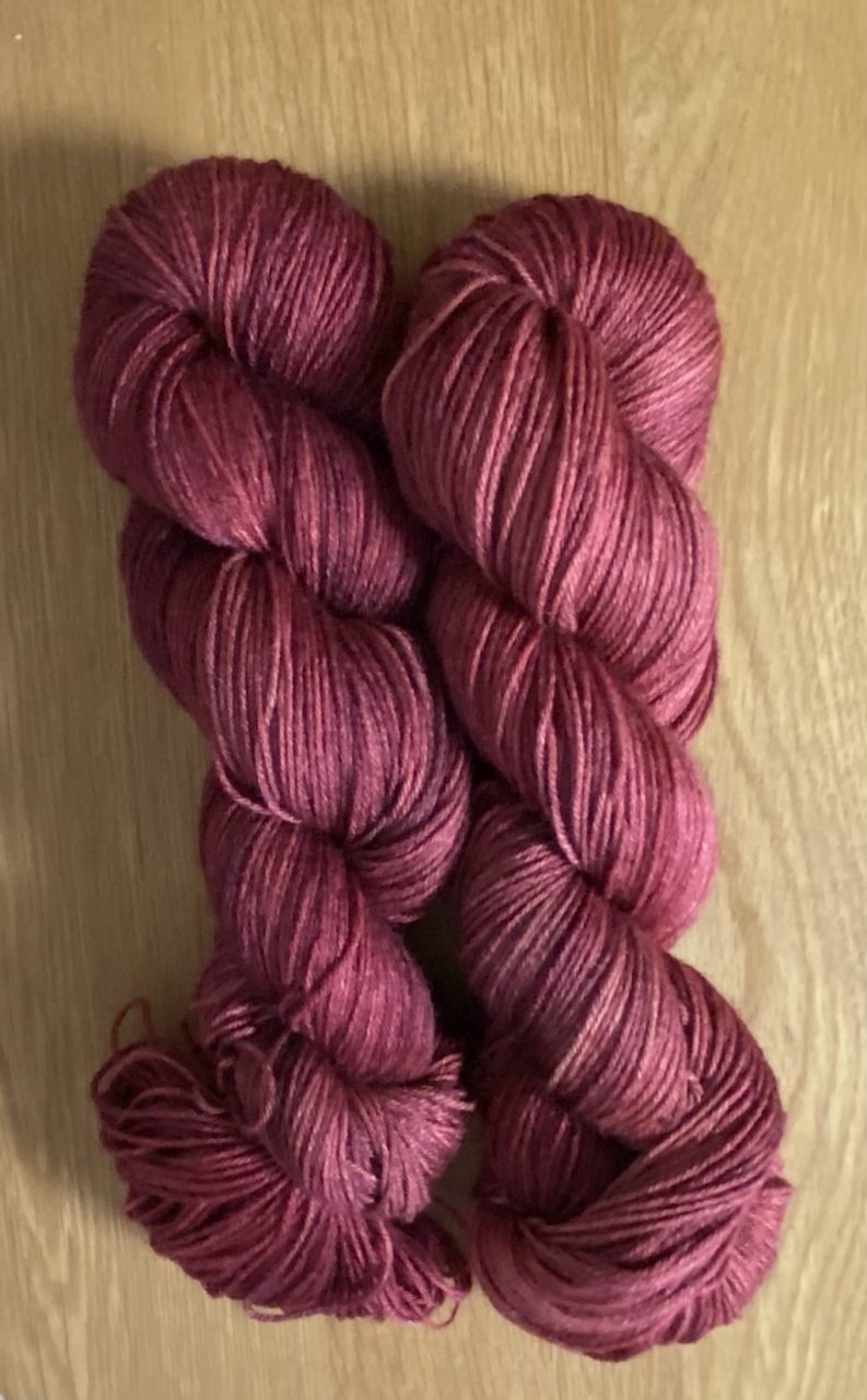 MerinoSeide 70/30 - semi solid - Red Autumn – Bild 3