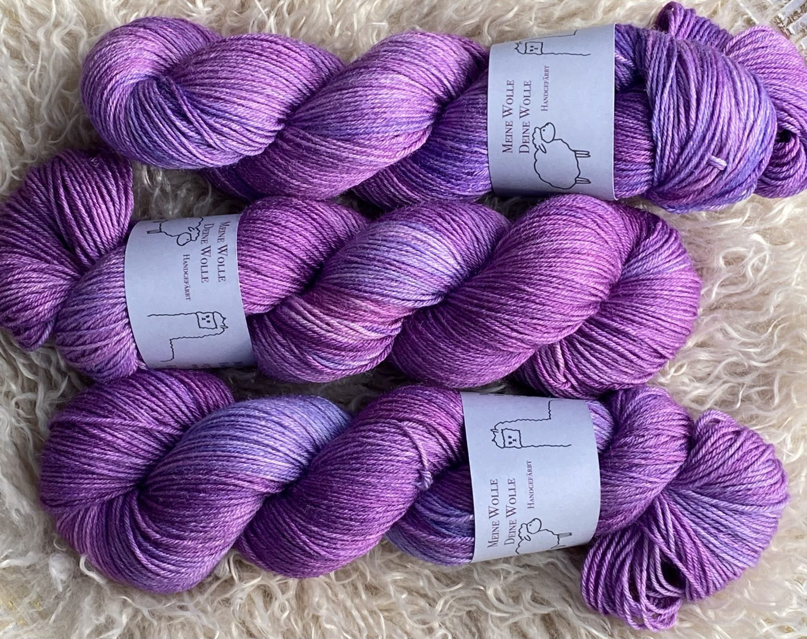 MerinoSeide 70/30 - Moonlit Orchid – Bild 2