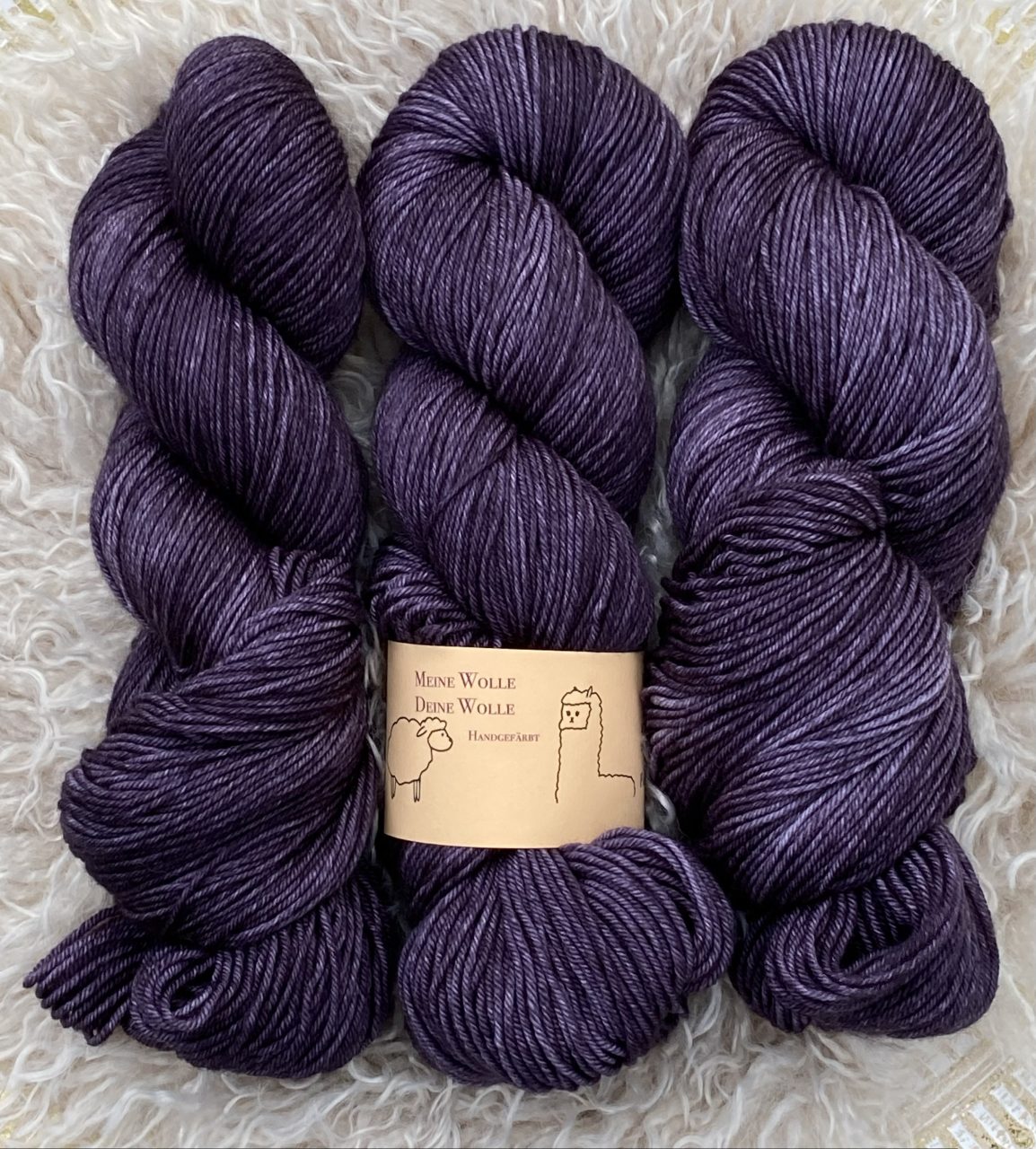 Merino 16 Micron - semi solid - Night Shadow