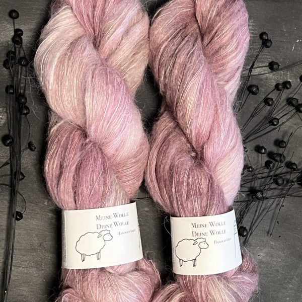 Federleicht Baby Suri|Seide 50g - Forgotten Blossom