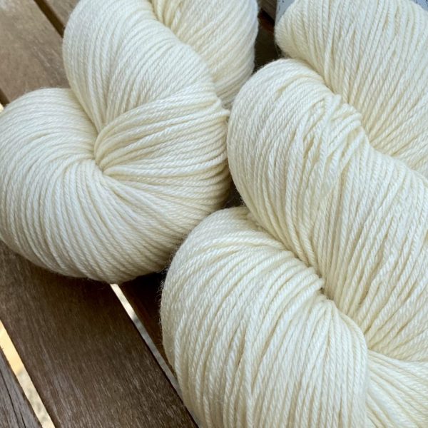 4-fach Sockenwolle extra fein - Natural