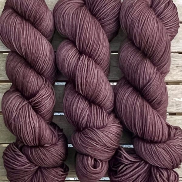 4-fach Sockenwolle extra fein - semi solid - Warm Chocolate