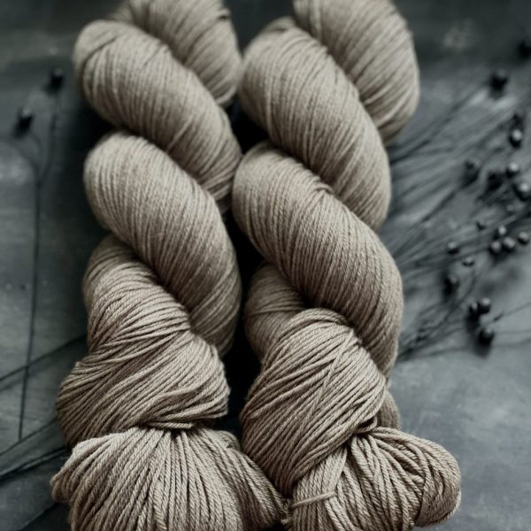 4-fach Sockenwolle extra fein - semi solid - Grayish Green