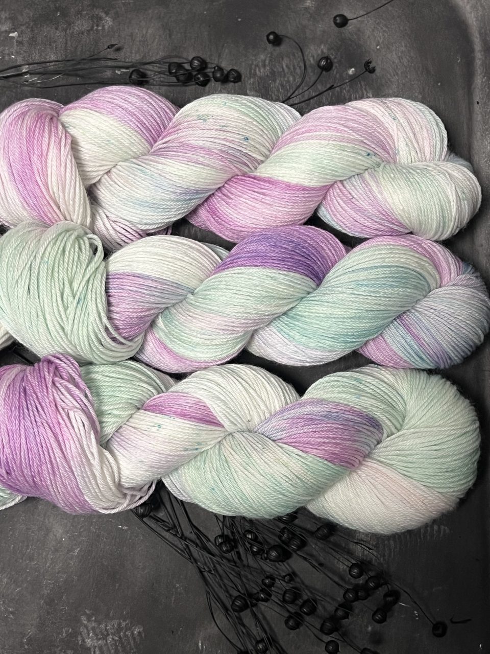 4-fach Sockenwolle extra fein - Sugar Spring – Bild 3