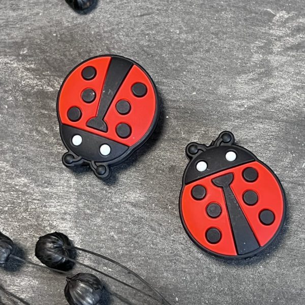 Maschen-/Nadel-Stopper - 1 Set mit 2 Stoppern - Käfer