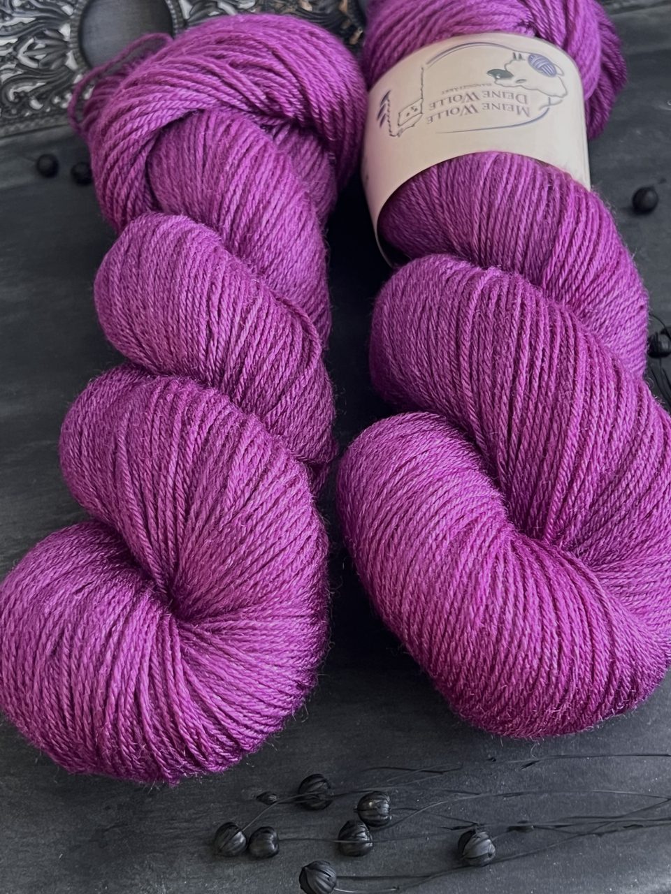 MerinoSeide 70/30 - semi solid - Purple Haze – Bild 2
