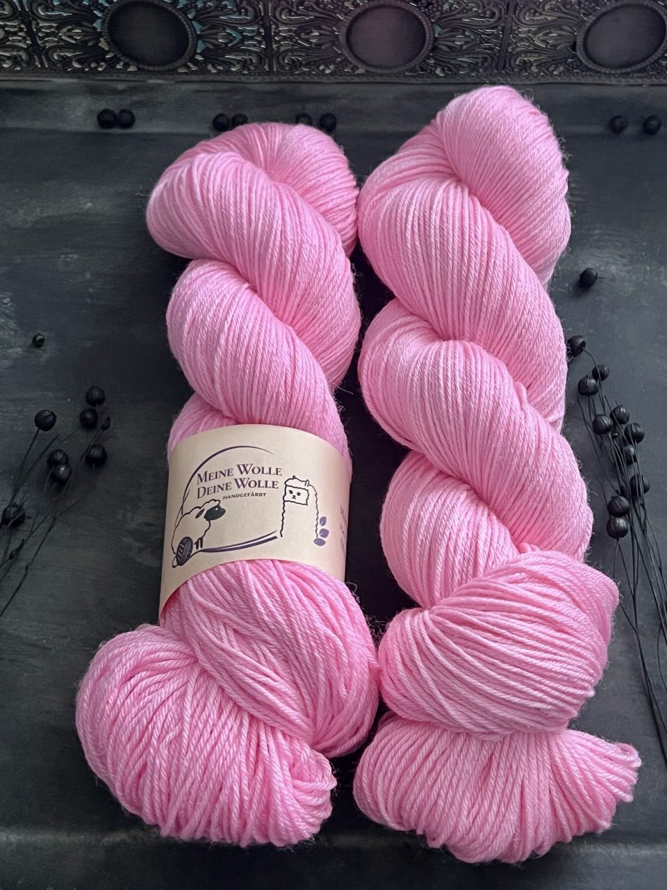 MerinoSeide 70/30 - semi solid - Pink Muse