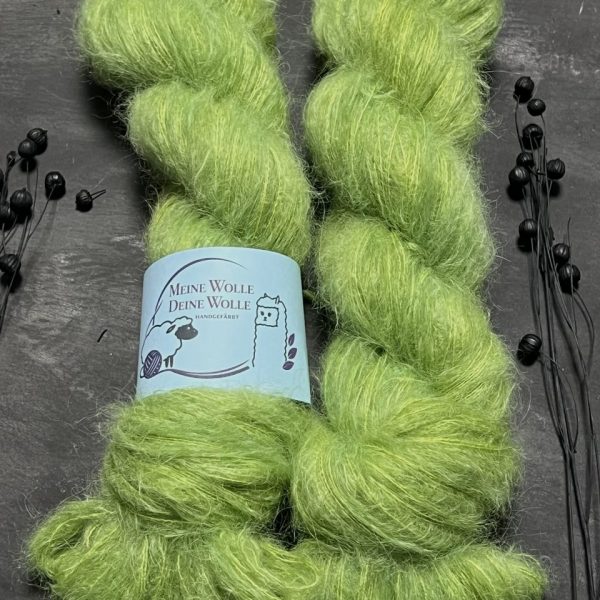 Federleicht Baby Suri|Seide 50 g - semi solid - Sour Apple