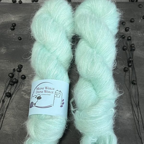 Federleicht Baby Suri|Seide 50 g - semi solid - Icebonbon